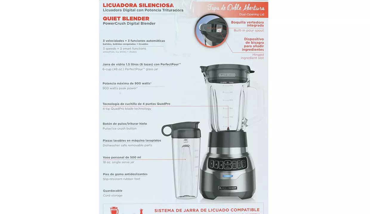 licuadora silenciosa digital black and decker efast online