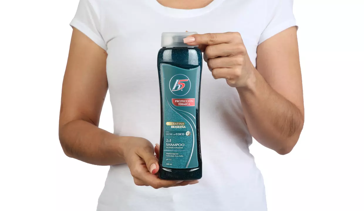 champú y acondicionador en h5 keratina brasileña 400ml efast
