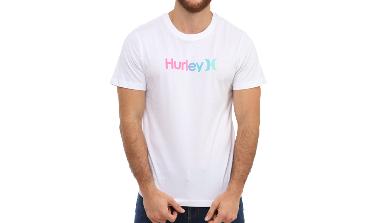 camiseta hurley para hombre blanca txl efast online